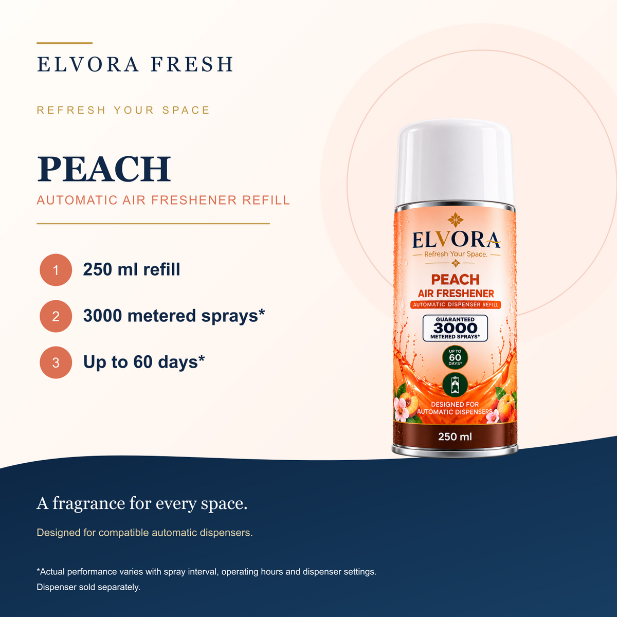 Peach Air Freshener